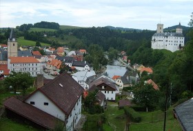 Castle and city of Rozmberk nad Vltavou - © Ondřej Koníček